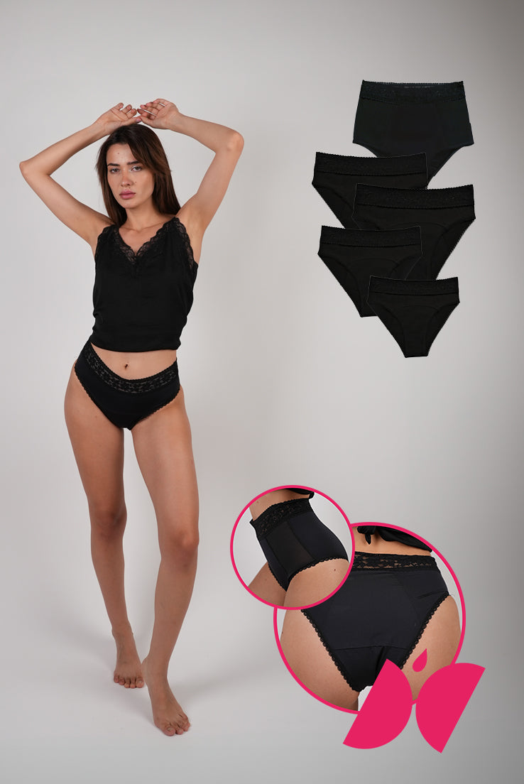 5'li Classic Maxi&Midi Regl Külodu Seti