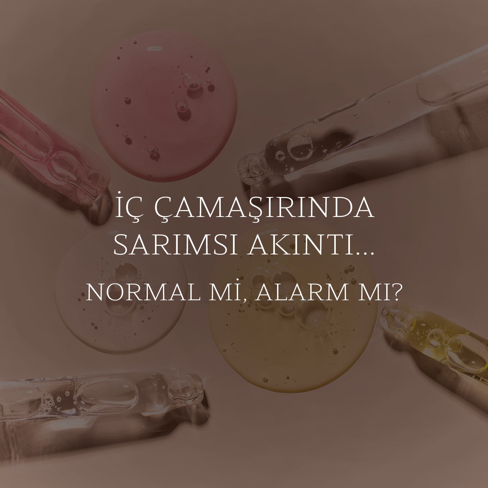 İç Çamaşırında Sarımsı Akıntı: Normal mi, Alarm mı?