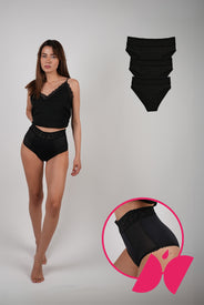 3'lü Classic Midi Peddon Akıntı Külodu Paketi